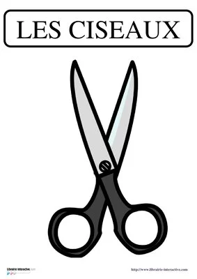 Affiches et étiquettes du matériel scolaire