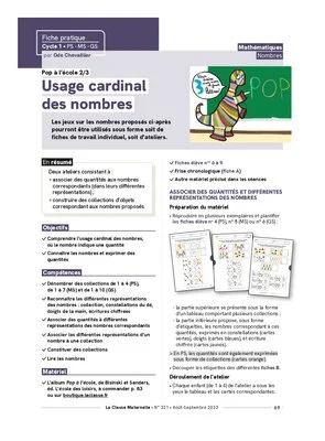 Pop à l'école
