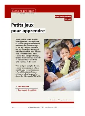 Petits jeux pour apprendre