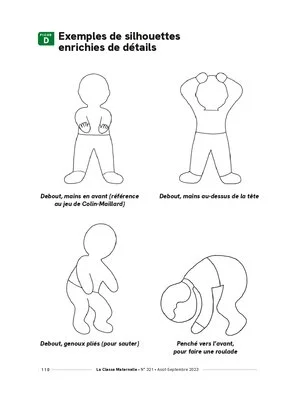 Personnages en action