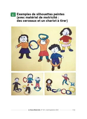 Personnages en action
