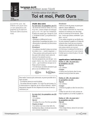 Toi et moi, Petit Ours (13) / Album