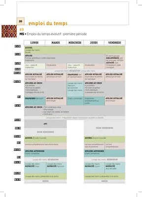 Emplois du temps MS 2023