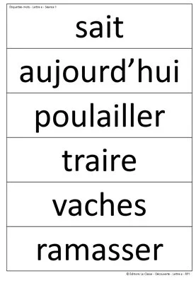 Orthographémic CE1 (extrait)