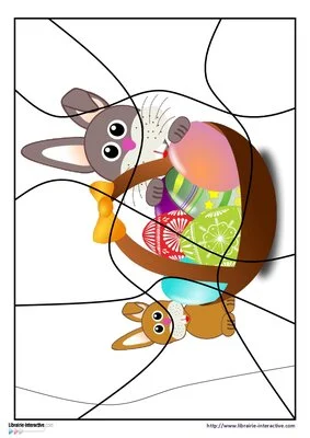 Puzzles sur le thème de Pâques