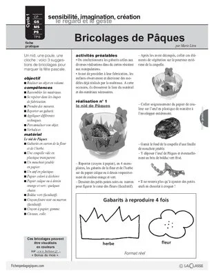 Bricolages de Pâques