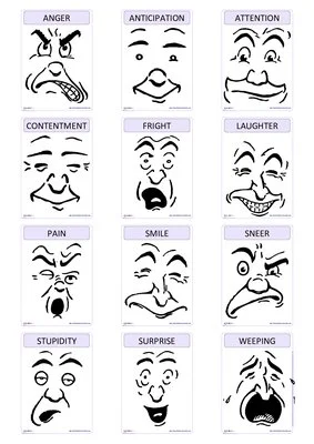 Flashcards des sentiments