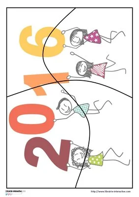 Puzzles Bonne année 2016
