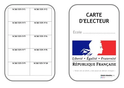 Carte d'électeur