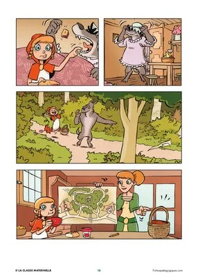 Parcours BD : comprendre et raconter les contes