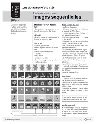 Ateliers autonomes (5) / Images séquentielles