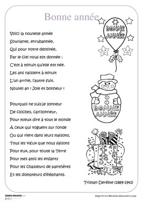 Poésie - Bonne Année - Tristan Derème
