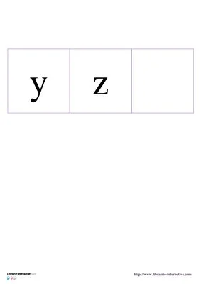 Loto lettres script