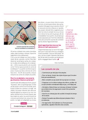 « J'instaure une séance quotidienne de jeux de société »