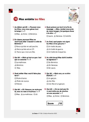 Rallye lecture « Max et Lili »
