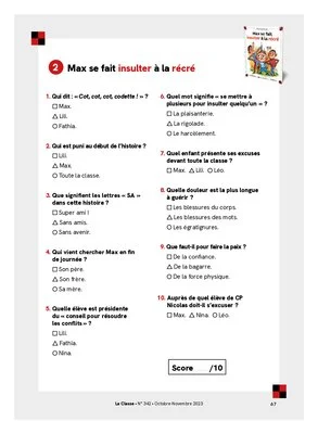 Rallye lecture « Max et Lili »