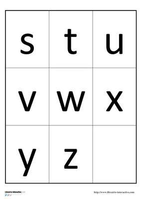 Memory minuscules et majuscules script