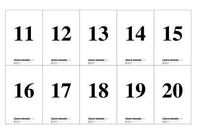 Loto tables d'addition 7 à 10
