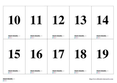 Memory tables d'addition 7 à 10
