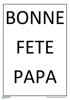 PUZZLE - PAPA - 4 bandes