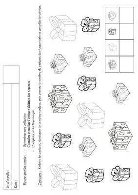 Numération à 5 - Noël