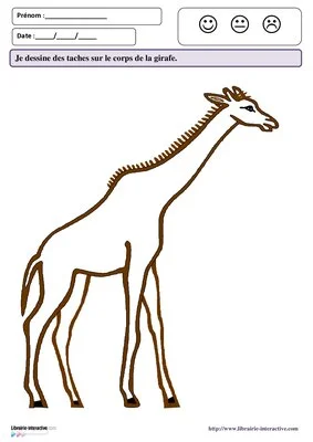 ELMER - Tâches de la girafe