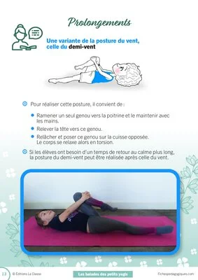 Les balades des petits yogis - Balade dans le ciel