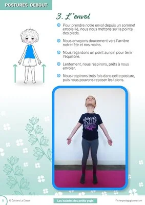 Les balades des petits yogis - Balade dans le ciel