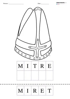 Vocabulaire de Saint-Nicolas