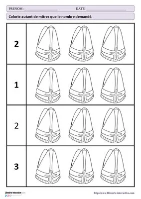 Activités mathématiques pour Saint-Nicolas