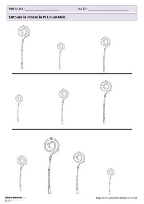 Activités mathématiques pour Saint-Nicolas