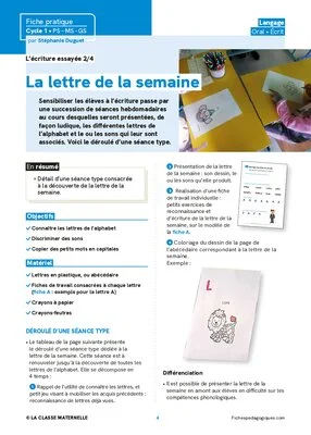 L'écriture essayée