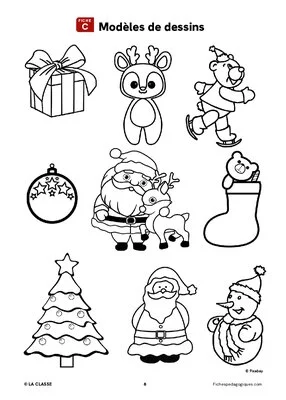 Carte de Noël animée