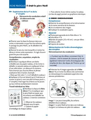 Activités autour de Noël - Cycle 1 (extrait)