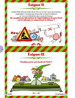 Activités autour de Noël - Cycles 2 et 3 (extrait)