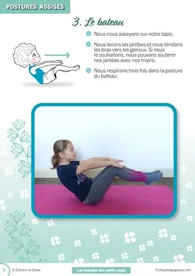 Les balades des petits yogis - Balade sur la rivière