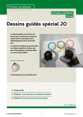Dessins guidés spécial JO
