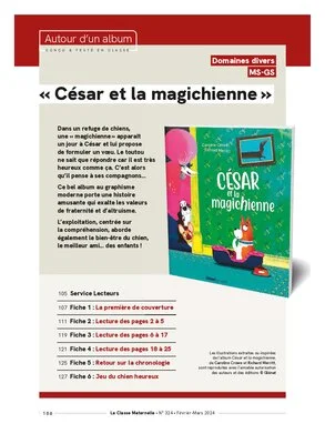« César et la magichienne »