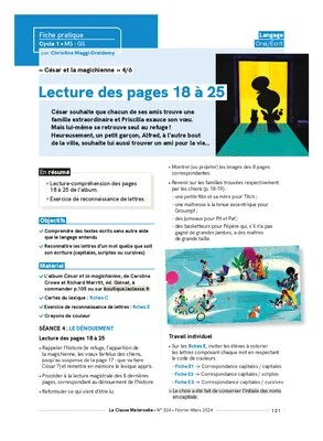 « César et la magichienne »