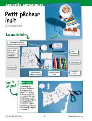 Petit pêcheur inuit