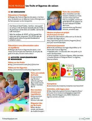 Activités autour du développement durable - Cycles 2 et 3 (extrait)