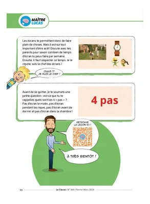 Le temps d'écran pour les enfants