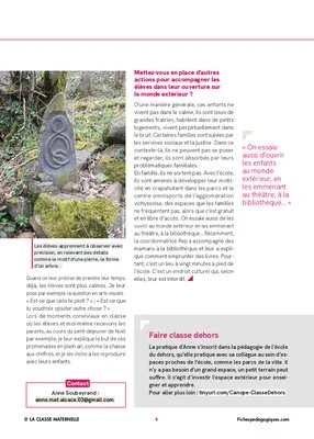 « J'organise des balades d'observation »