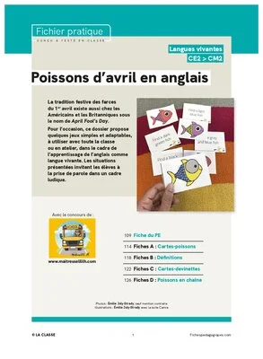 Poisson d'avril en anglais