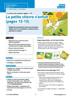 « La chèvre de monsieur Seguin »