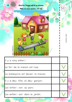 Je lis et j'observe