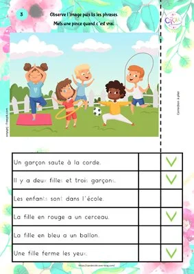 Je lis et j'observe