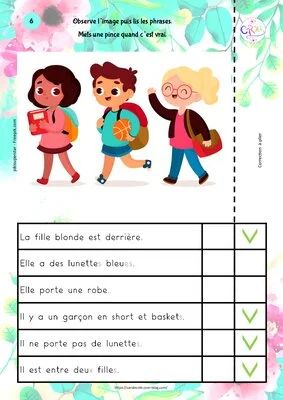 Je lis et j'observe