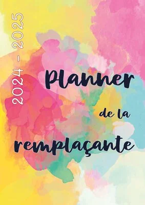 Planner du remplaçant 2024-2025