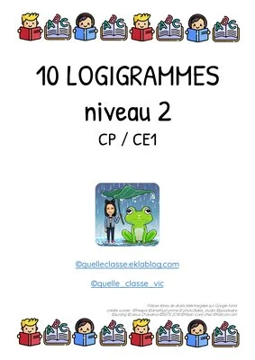 10 logigrammes niveau 2